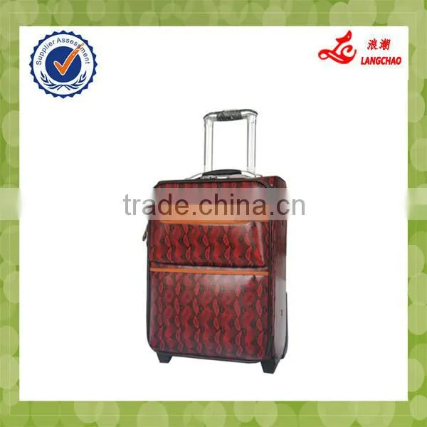 Ladies High-grade Colorful With 4pcs Expandable Luggage