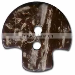 coconut button/buckle