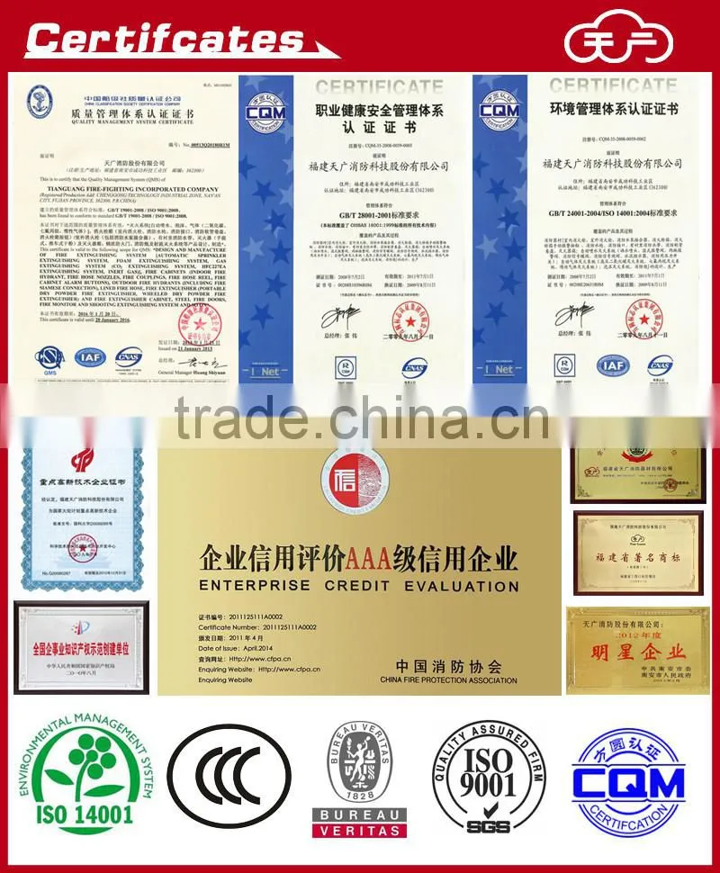 fire extinguisher clean agent