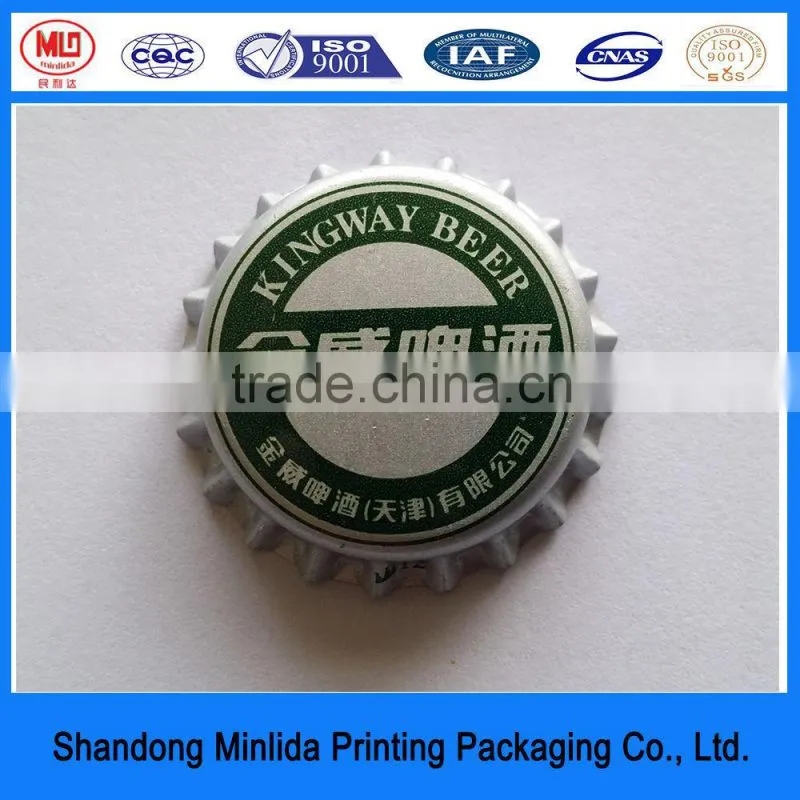 best quality beer bottle crown custom caps ISO 9001:2008