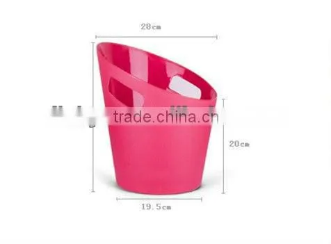 plastic ice bucket plastic bucket, wine bucket