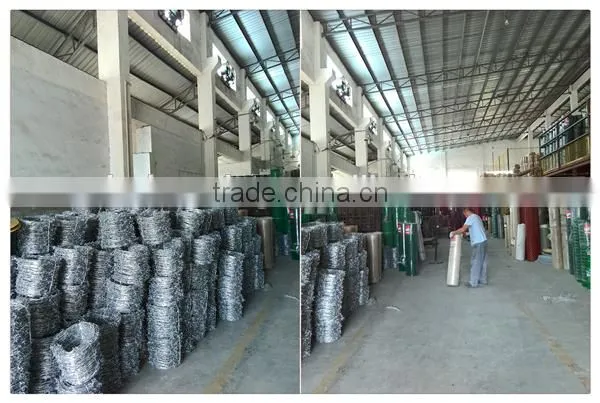 Guangzhou barbed wire mesh and fencing material for frontier border manufacturer