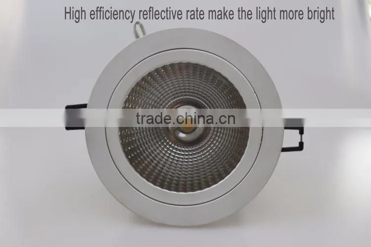 12w cob downlight heat sink aluminum 3 year guarantee