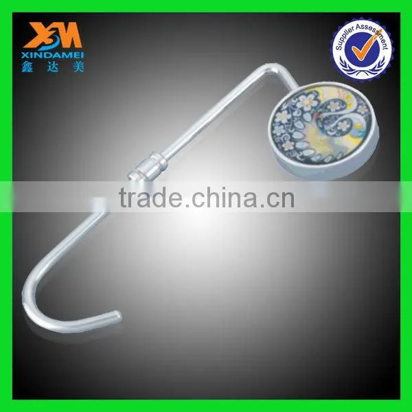 Stock purse hanger, bag hanger, bag hook with various color available