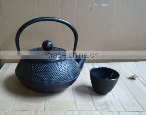 cast iron fashion tea pot set