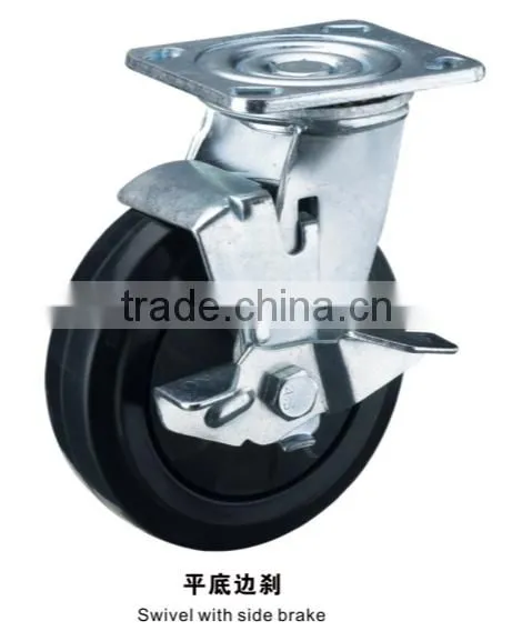scaffold caster wheel with brake
