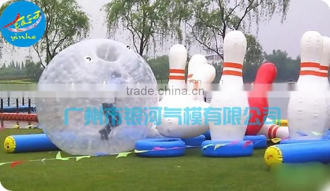 Inflatable Bowling Ball Game