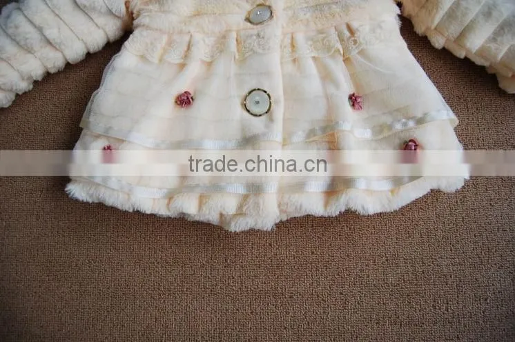 children winter coat for wholesale.children fur coat