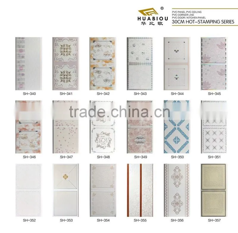 pvc decorative roof ceiling tile