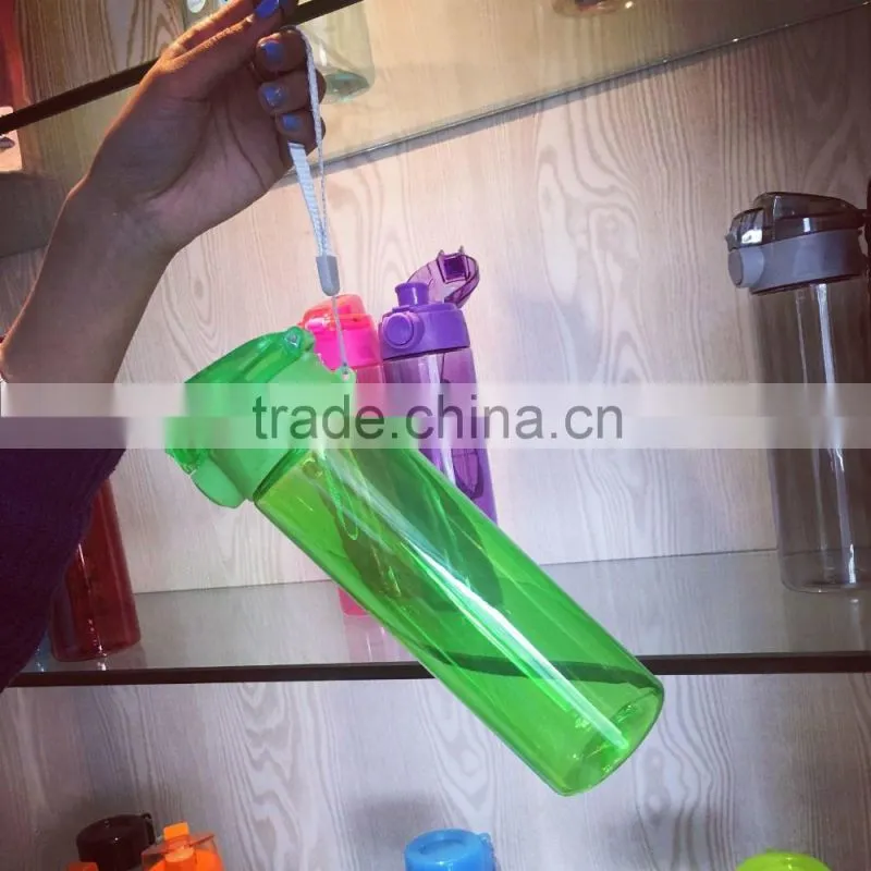 wholesale custom logo bpa free plastic water bottles