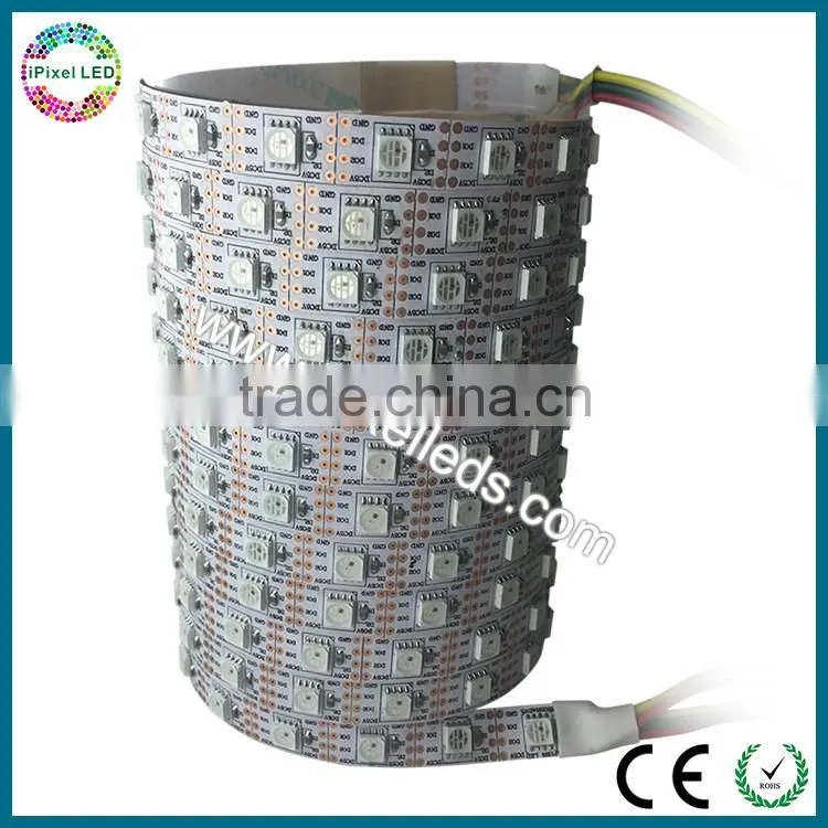 DC5V 14.4W/M Non-waterproof Double Data Line addressable LED strip