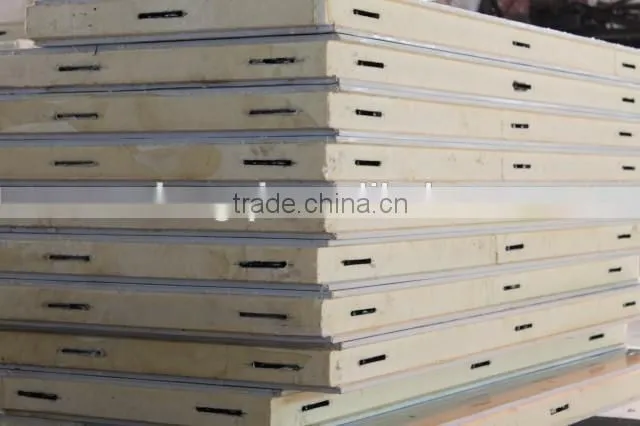 PU panel sandwich / insulated panels for cold storage from changzhou