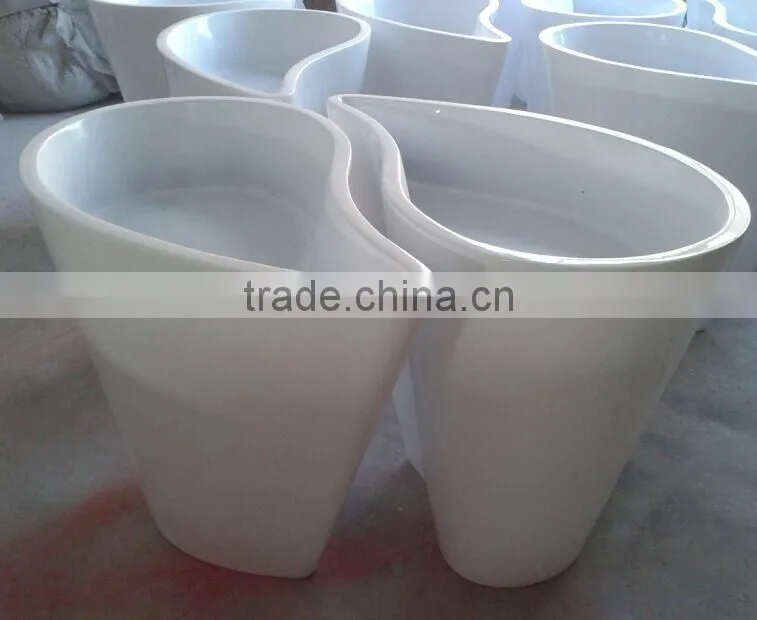 new modern design shopping mall flower planters