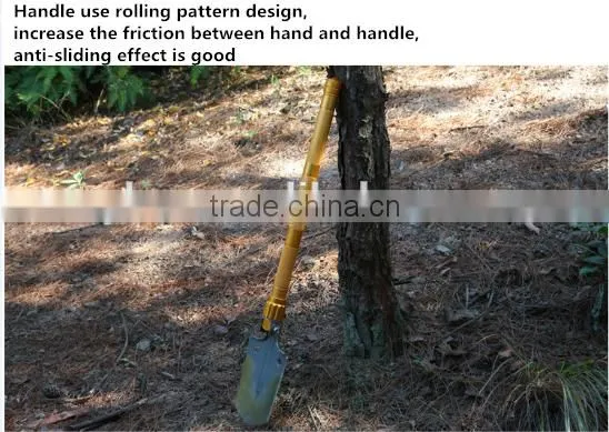 Multifunctional Folding shovel Military shovel Mountaineering Camping outdoor equipment