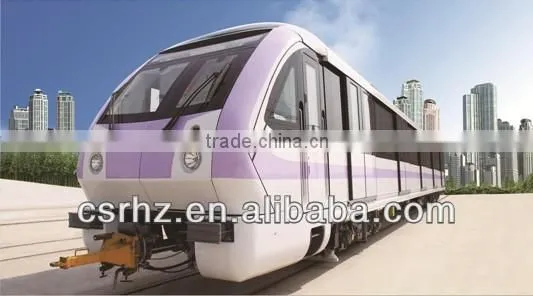 Metro vehicle, subway car, railway car