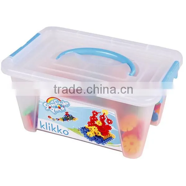 2015 high quality kids top selling educational snowflake bricks toy