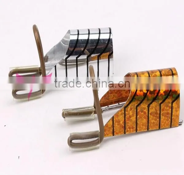5 Pcs Nail Art Form/metal reusable nail form,plastic nail forms