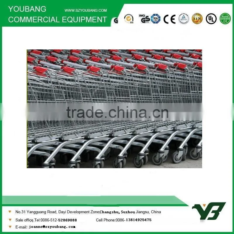 HOT SALE! Euro style grocery shopping trolleys&carts