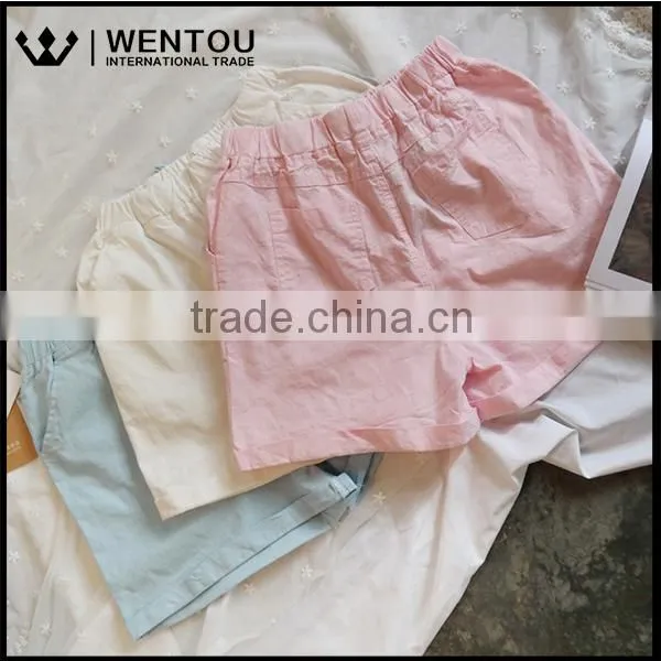 Wholesale Summer New Quick Dry Casual Cotton Elastic Waist Loose Straight Women's Board Shorts