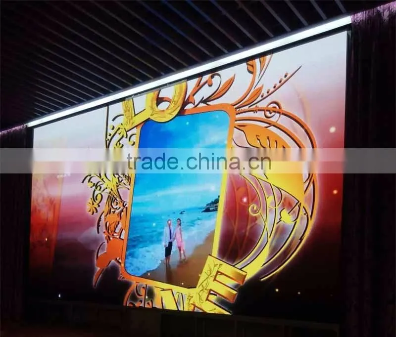 High Definition 3D P3 Stage LED Screen / Full Color LED Sign For Indoor