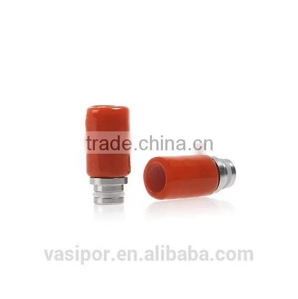 wholesale hot colorfull big opening drip tip pyrex 510 glass mouthpiece