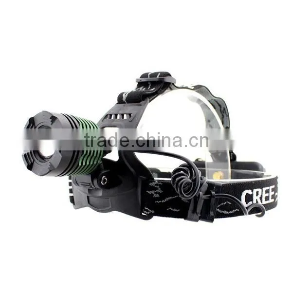 Super bright rechargeable 10 watt LED head light camping led headlamp