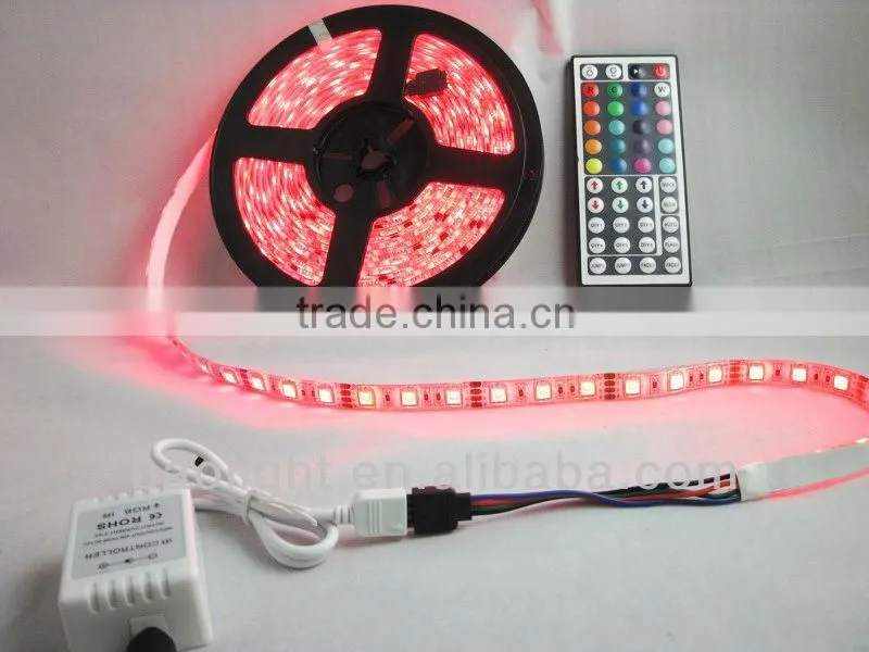 Cheap smd5050 rgb 24v ip65 flexible LED light for kitchen,cabinet, counter, shelf, car, cove