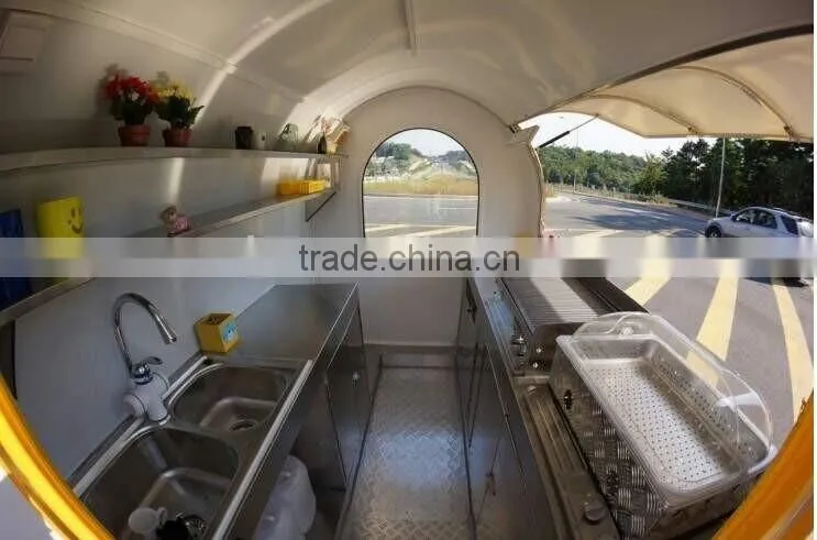 Convenient Mobile Street Food Vending Kiosk popular sale in 2015 ! ! !