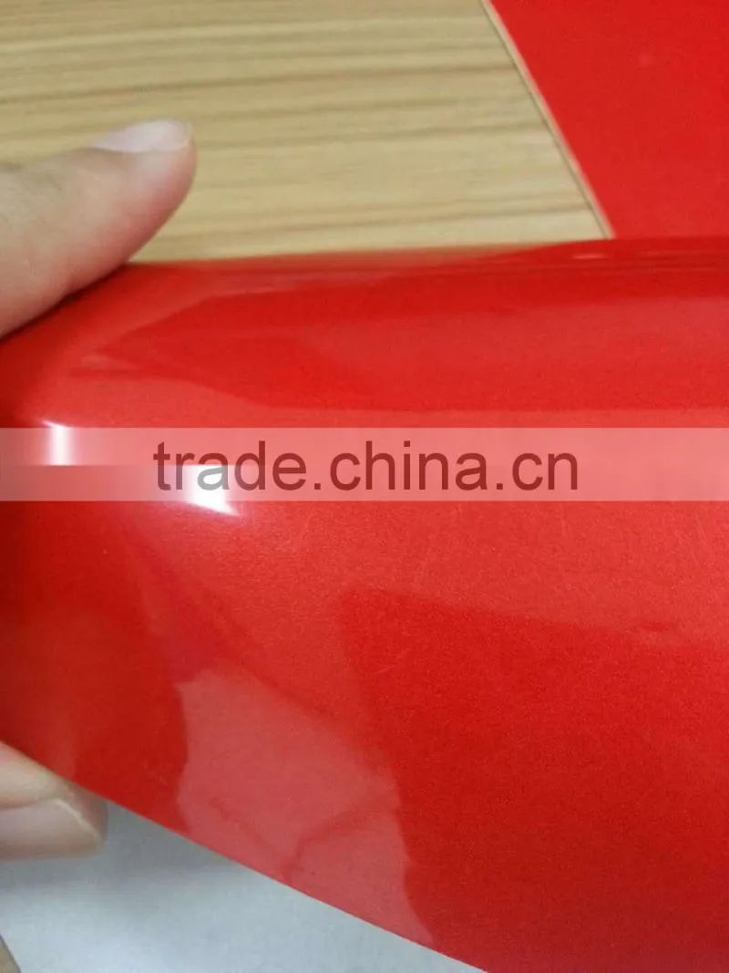 Self adhesive PVC Lettering Reflective Vinyl Cutting Vinyl Film For advertismen Transparent Bottom