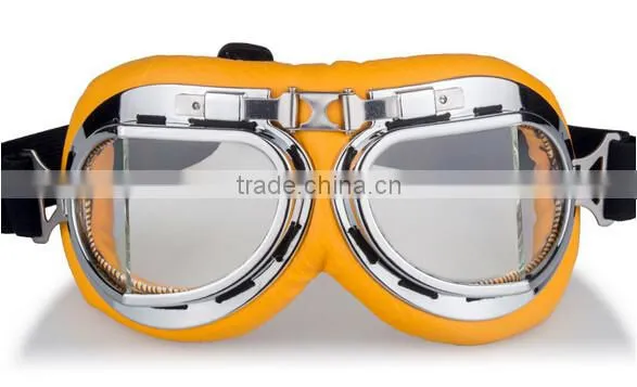 Colorful motor goggle with anti-scratch lens