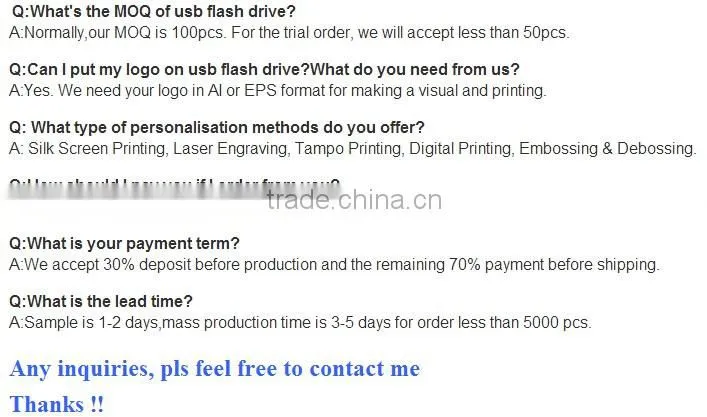 Alibaba supplier leather usb disk 4GB 8GB 16GB