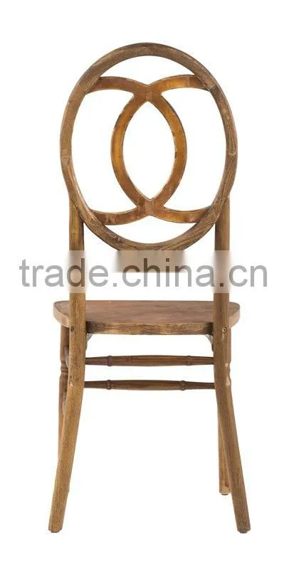 60"Aluminum edging wood folding table and chair used restaurant equipment