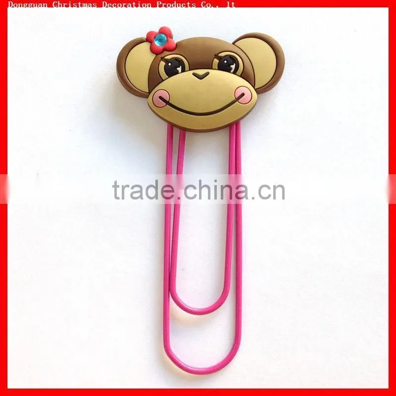 2015 hot new products large pvc paper clip