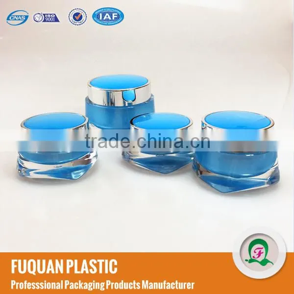 2015 new designed Korea Style Luxury acrylic cream jar manufacturer