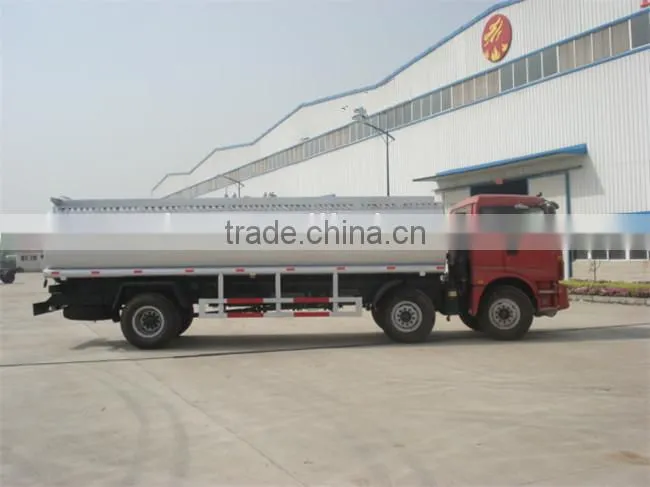 Aumen Auman 3 axles oil truck 26000 lit Litres Literes fuel tank truck sale in Russia