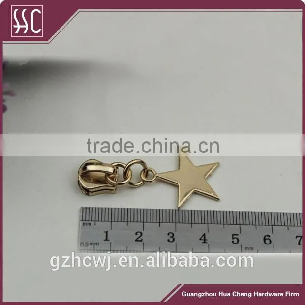 star shaped zipper puller,wholesale metal zipper puller,Guangzhou zipper puller