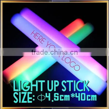 2016 LED Foam Flashing Light Stick for Concert And Party