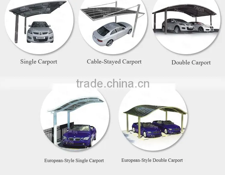 2015 modern aluminum sun shade carport canopy panels