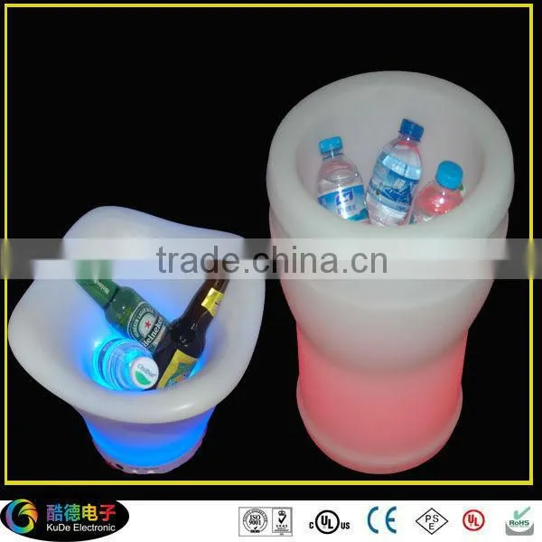 ORG Rechangeable led luminated ice bucket, bars and nightclubs design barware ice bucket fruit bucket