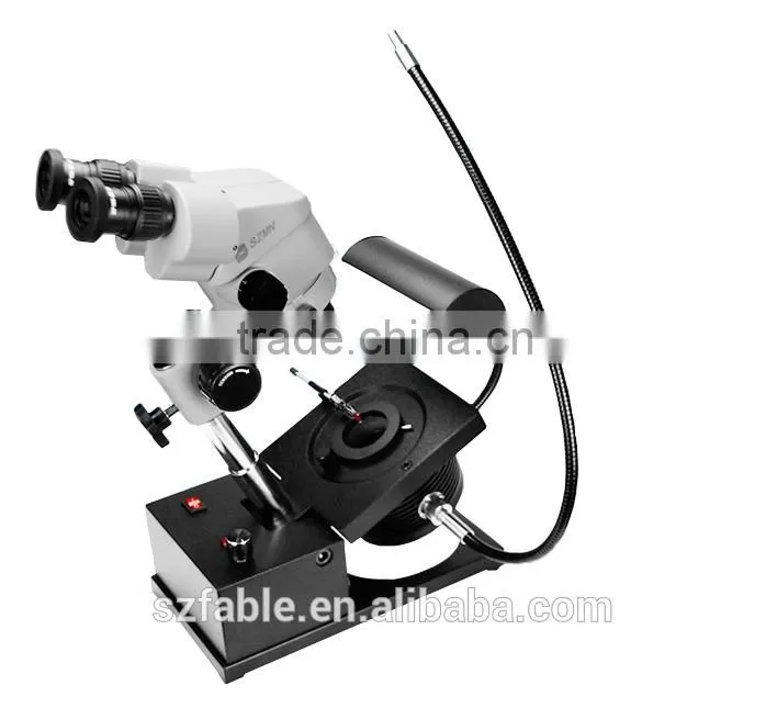 LED illumination Binocular Jewelry microscope for student and gemology