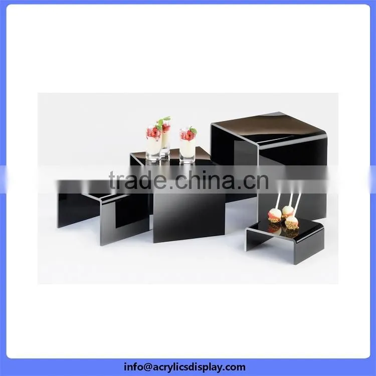 Cost price quality waterfall acrylic riser
