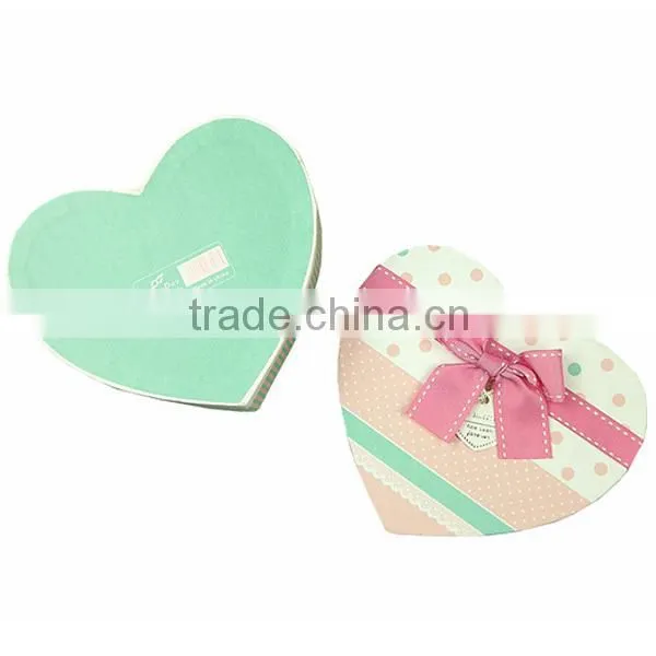 Delicate Heart Shape 3pcs Set Gift Box