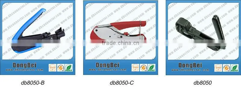 high quality bnc connector coaxial cable compression tool