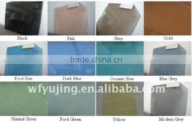 4mm, 5mm, 8mm, 12mm Thick Reflective Glass
