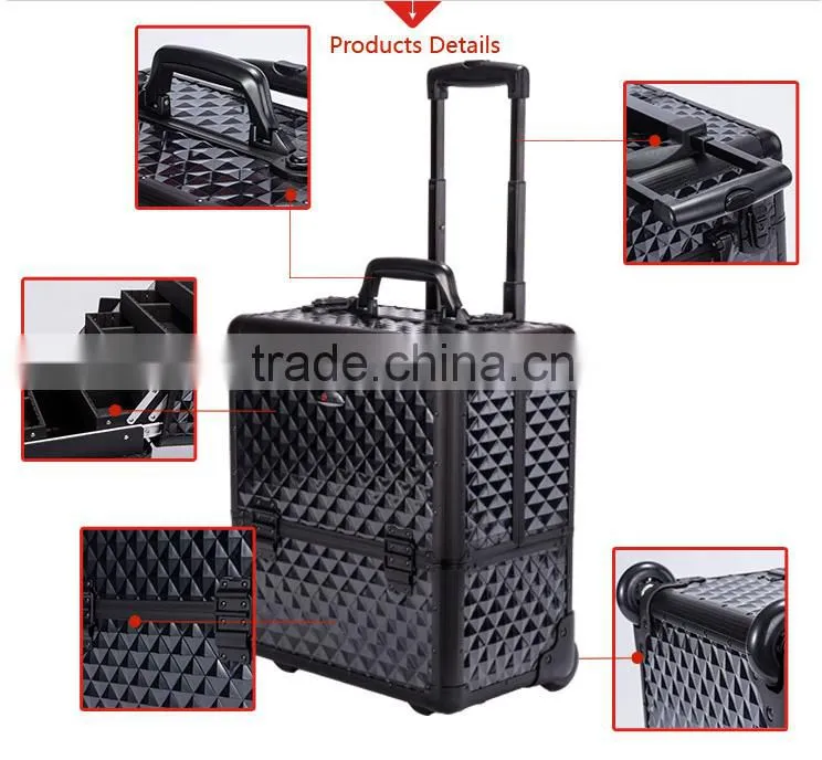 High Quality Lovely Aluminum Makeup Vanity Box With Lock