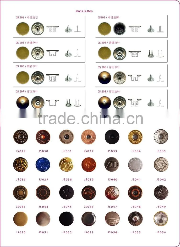 Brand new covered button made in China