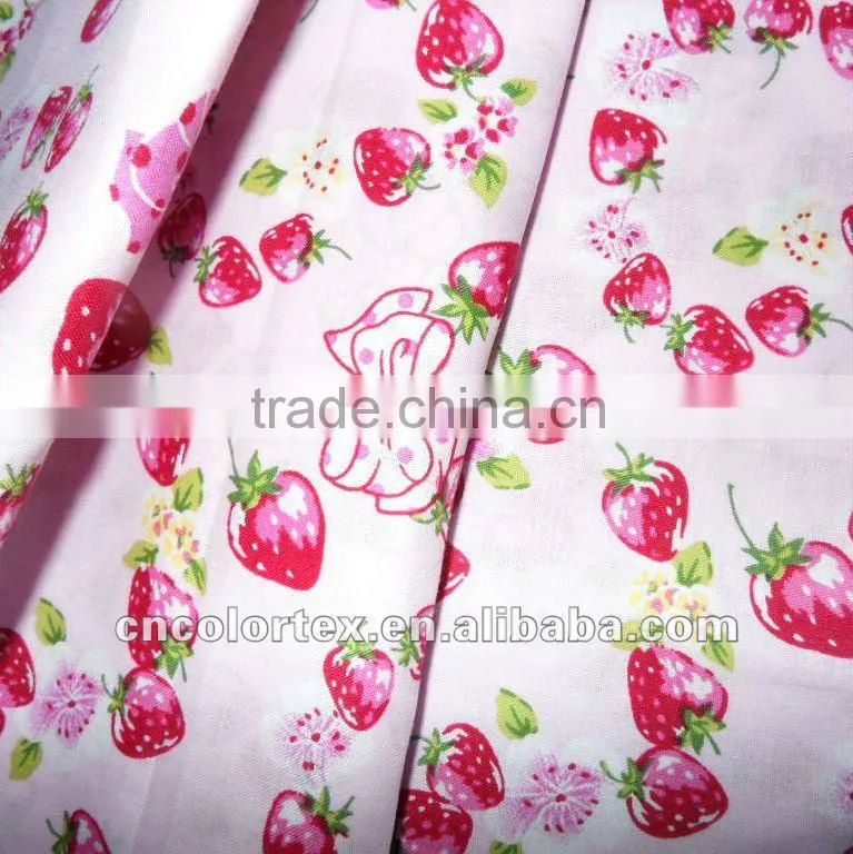 The marketable printed cotton poplin