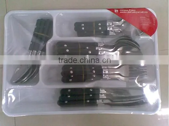 Restaurant disposable plastic flatware