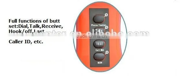 SENTER ST230F basic function Butter Set Lineman Test set lineman telephone set