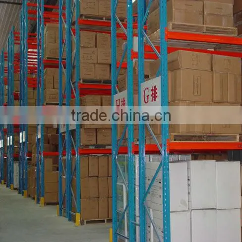 Good quality heavy duty double deep pallet racking